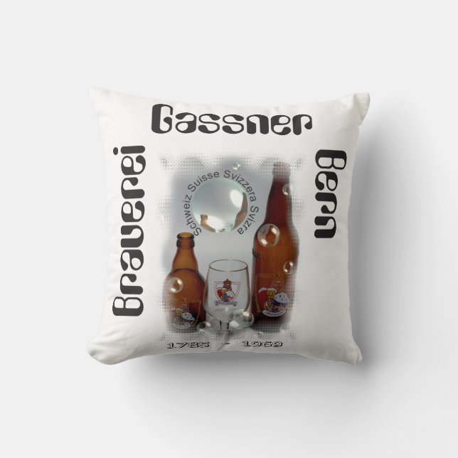Brauerei Gassner Bern Kissen Kussen (Voorkant)