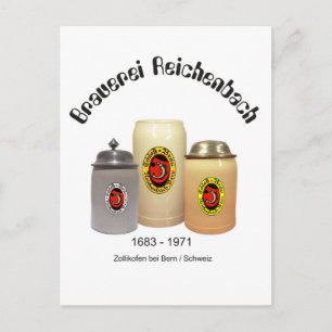 Brauerei Reichenbach Bern Postkarte Briefkaart