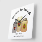 Brauerei Reichenbach Zollikofen Uhr Vierkante Klok (Hoek)