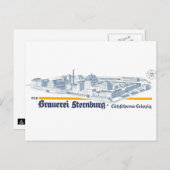 Brauerei Sternburg Briefkaart (Voorkant / Achterkant)