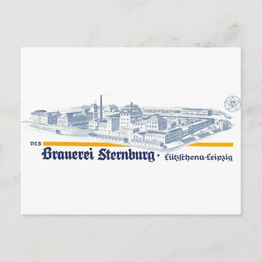 Brauerei Sternburg Briefkaart (Voorkant)