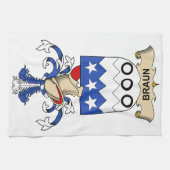 Braun Family Crests Theedoek (Horizontaal)