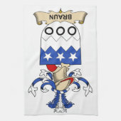 Braun Family Crests Theedoek (Verticaal)