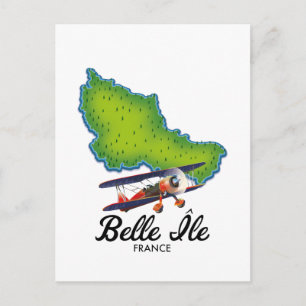Brauneck Bavaria, Duitsland Ski poster Briefkaart