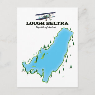 Brauneck Bavaria, Duitsland Ski poster Briefkaart