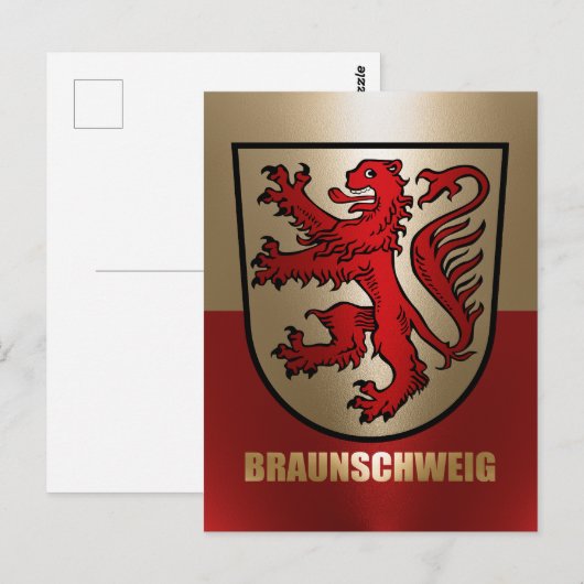 Braunschweig Briefkaart (Voorkant / Achterkant)