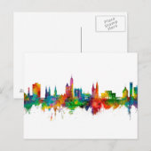 Braunschweig Duitsland Skyline Briefkaart (Voorkant / Achterkant)
