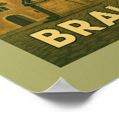 Braunschweig Duitsland Stad Kunst Poster (Hoek)