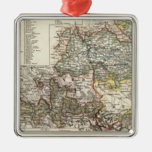 Braunschweig en Wolfenbutte Duitsland Metalen Ornament