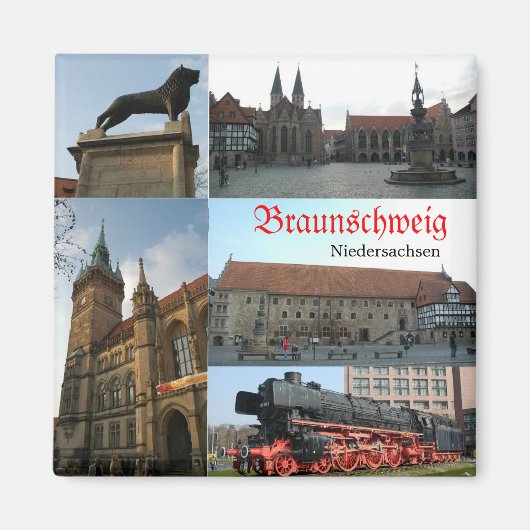 Braunschweig Magneet (Voorkant)