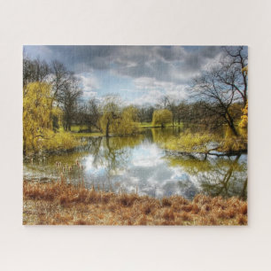 Braunschweig Park Duitsland. Legpuzzel
