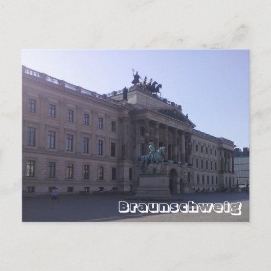 Braunschweig (Schloss) Briefkaart (Voorkant)