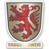 Braunschweig Sticker (Voorkant)