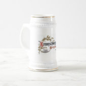 Braunschweiger Mumme Beer Stein Bierpul (Voorkant links)