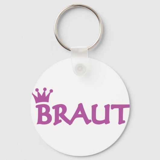 Braut pictogram sleutelhanger (Voorkant)