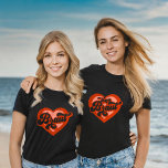 Braut und Team Braut Bachelorette Retro Herz T-shirt<br><div class="desc">Braut und Team Braut Bachelorette Retro Herz T-shirt Bruid T-shirt Bachelorette Retro Bride T-shirt  bruid om bruid bruid bruid Tribe</div>