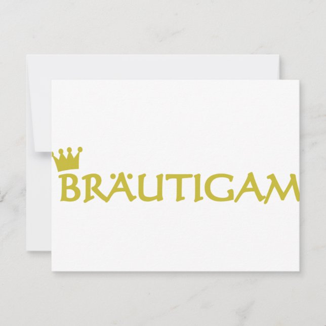 Bräutigam-pictogram (Voorkant)