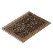  brauwen, bruin en zwart notitieboek (Linkerzijde)