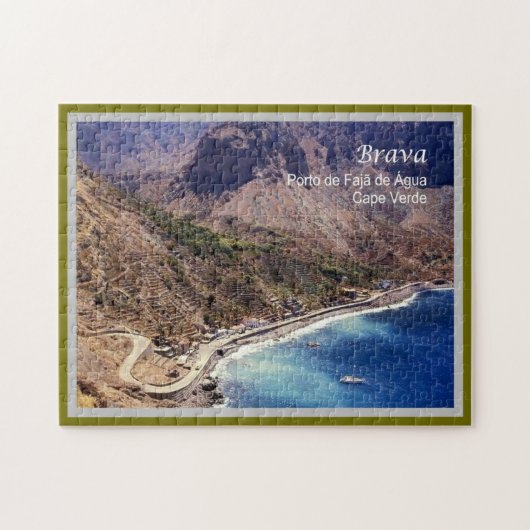 Brava - Porto de Fajã de Água - Legpuzzel (Horizontaal)