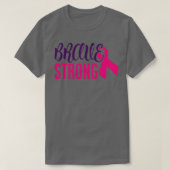 Brave amp Strong T-shirt (Design voorkant)
