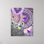 Brave Bear Canvas Afdruk (Voorkant)