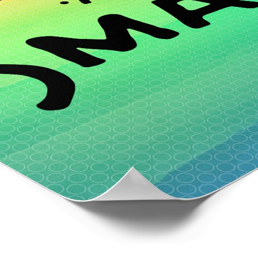 Brave, Beautiful and Smart Wall Art Poster (Hoek)