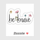 Brave bevestiging ventilator | Die Cut Sticker (Vel)