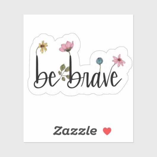Brave bevestiging ventilator | Die Cut Sticker (Vel)