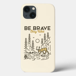 Brave Blijf in de buurt Case-Mate iPhone Case