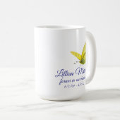 Brave Butterfly Be the Change Personaliseer Koffiemok (Voorkant rechts)