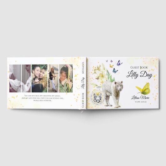 Brave Butterfly Project Personaliseer Fotobericht Gastenboek (Volledig)