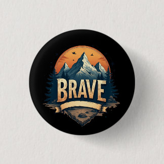 Brave Button Adventure Graphic T-shirt voor Vrouwe