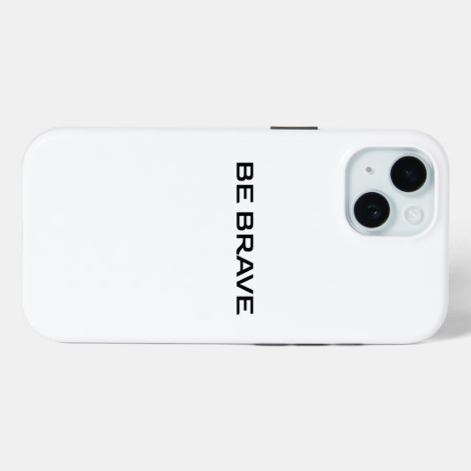 BRAVE Case-Mate iPhone CASE (Achterkant (horizontaal))