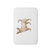 Brave Chihuahua Blue Badmat (Voorkant Verticaal)