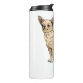 Brave Chihuahua Blue Thermosbeker (Gedraaid links)
