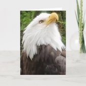 Brave Eagle Greeting Card Kaart (Voorkant)