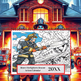 Brave Firefighters Rescue Action 2025/2026 Kalender