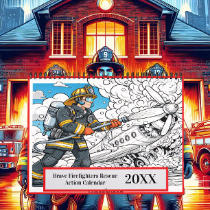 Brave Firefighters Rescue Action 2025/2026 Kalender