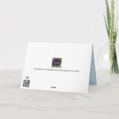 Brave  Floral ONE WORD Inspirivity Kaart (Achterkant)