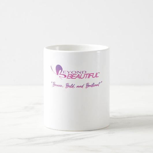 Brave, gedurfd en briljant koffiemok (Center)