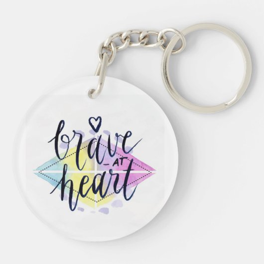 Brave Heart Sleutelhanger (Achterkant)