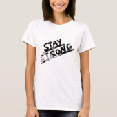 Brave Heart: Stay Strong - Support & Self-Care Des T-shirt (Voorkant)