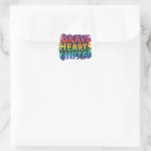 Brave Hearts United Ronde Sticker (Tas)