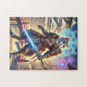 Brave Hero Cat of Fantasy Osaka Castle Town Legpuzzel (Horizontaal)