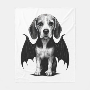 Brave hond fleece deken