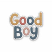 Brave Jongen Sticker (Voorkant)