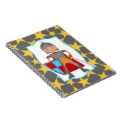 Brave Knight Boy Birthday Gift Notitieboek (Rechterzijde)
