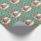 Brave Knight Boy Birthday Party Cadeaupapier (Hoek)