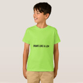 Brave Like A Lion - Moed om het Kinder T-shirt te (Voorkant volledig)