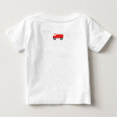 Brave Like Dad Brandweerman T-shirt (Achterkant)